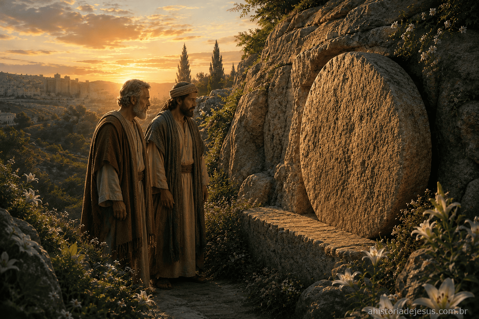 José de Arimateia e Nicodemos sepultando Jesus