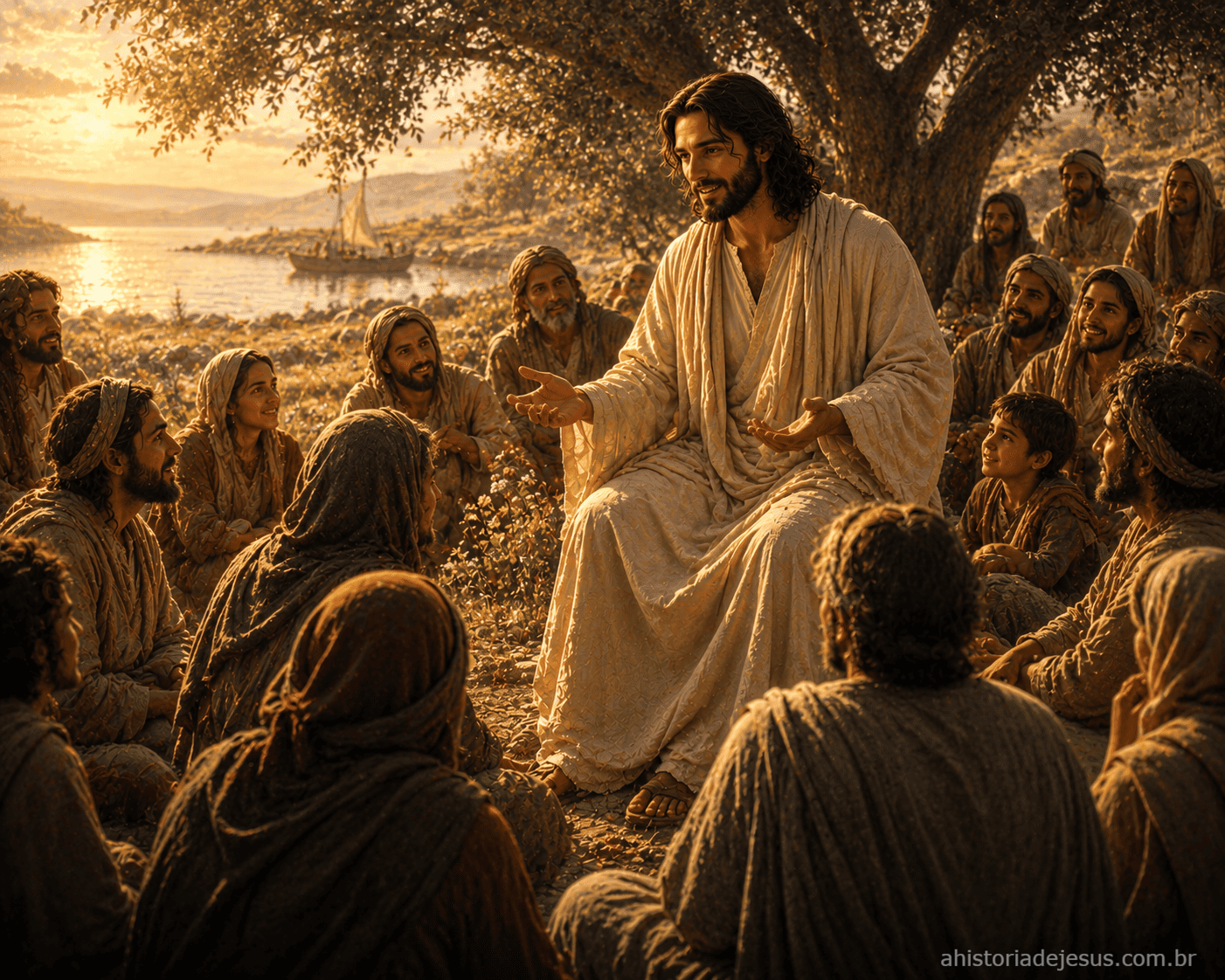 Jesus pregando o Reino de Deus