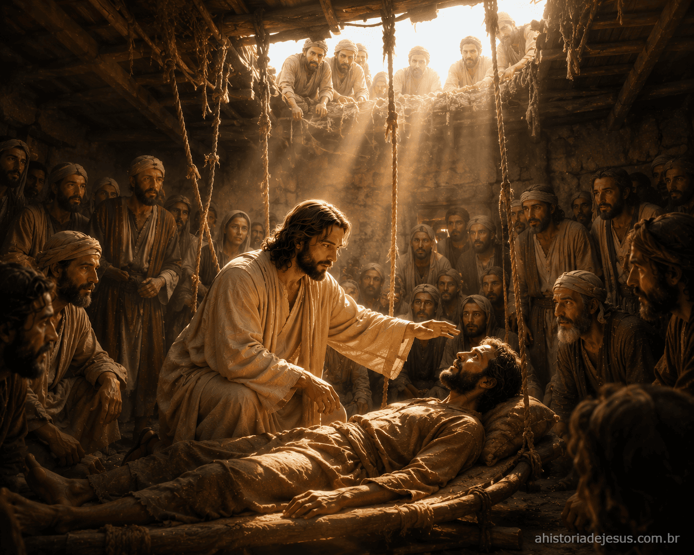 Jesus curando o paralítico