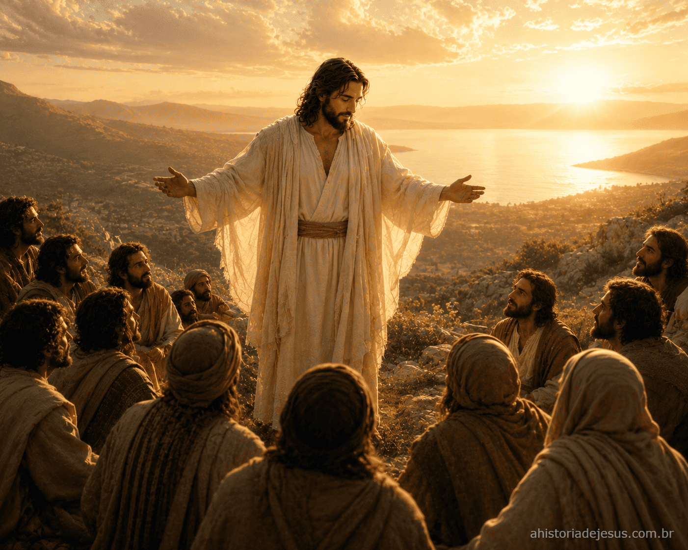Jesus dá a Grande Comissão aos discípulos